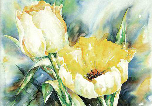 Colorful Flower Paintings N136