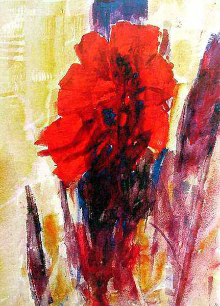 Colorful Flower Paintings N243