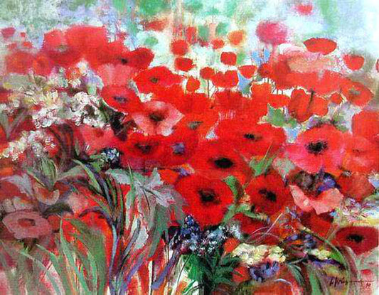 Colorful Flower Paintings N245