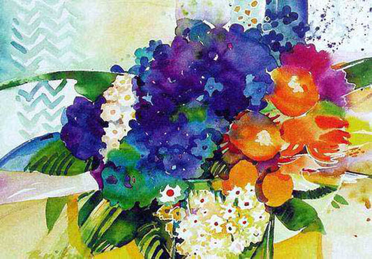 Colorful Flower Paintings N254