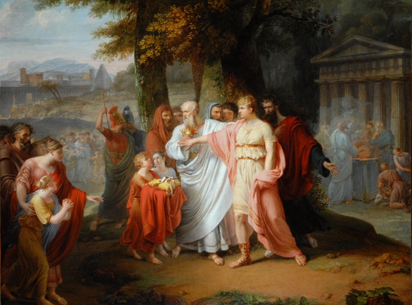 Telemachus Refusing the Crown of Crete