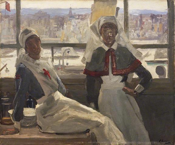 Le Havre - Nurse Billam and Sister Currier