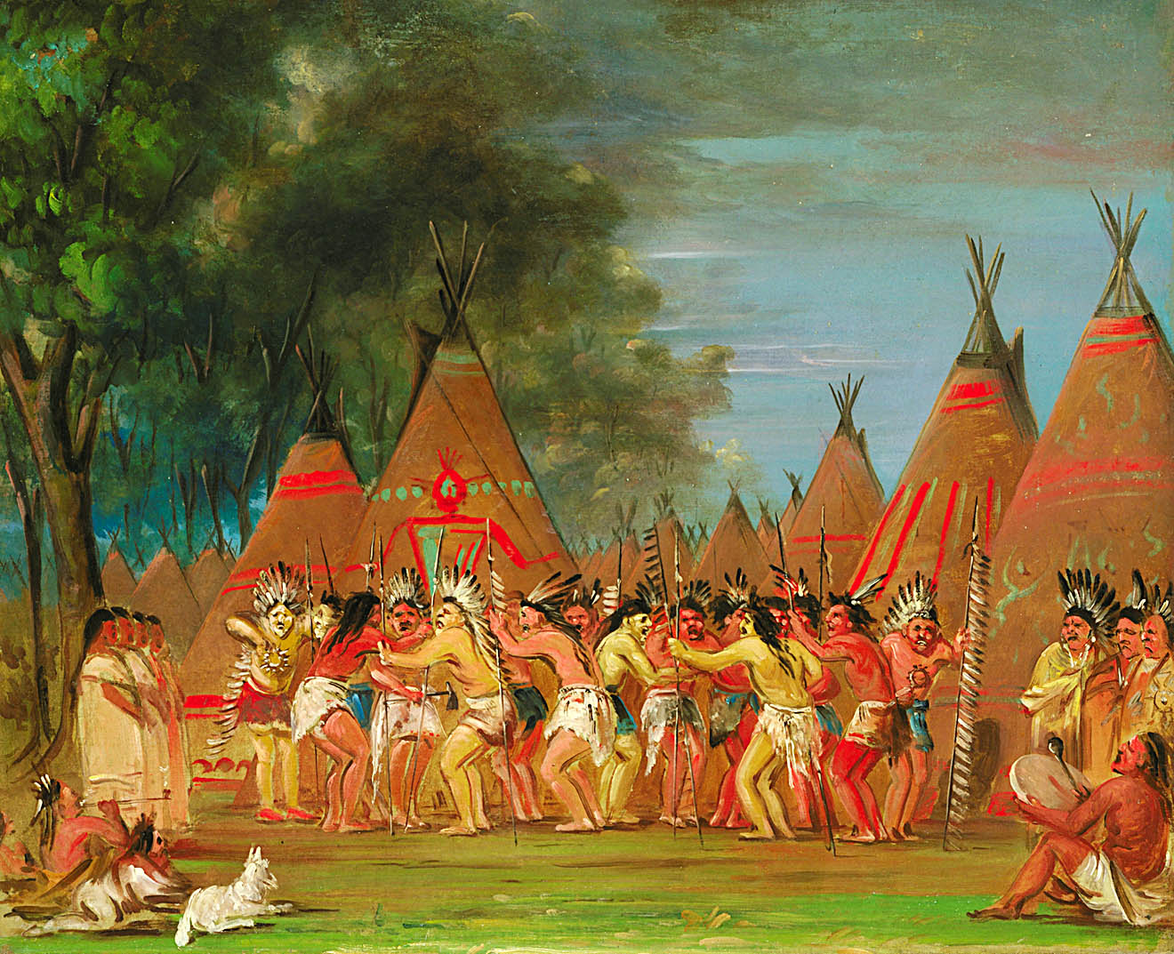 Dance of the Chiefs, Mouth of the Teton River