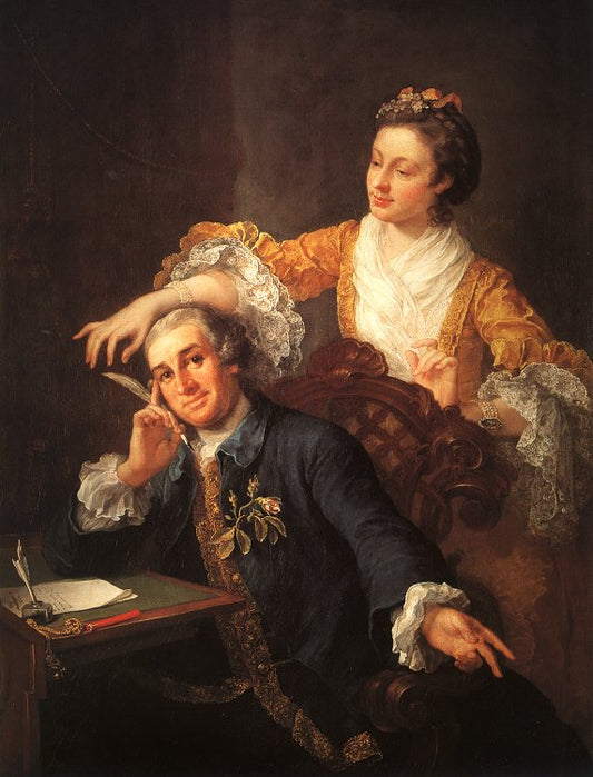 David Garrick And His Wife