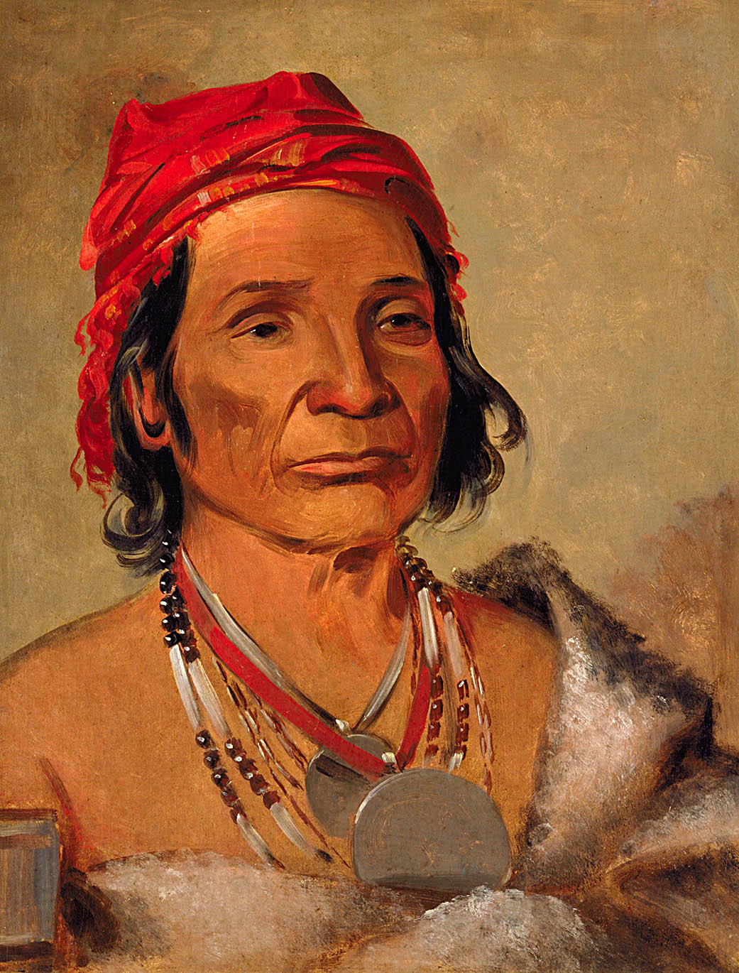 Deep Lake, an Old Chief