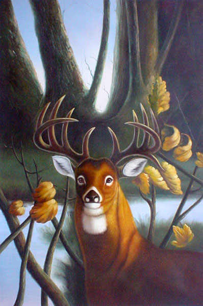 Deer Paintings N012