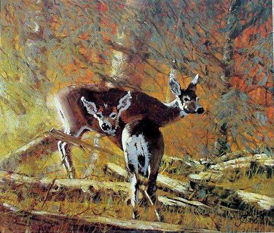 Deer Paintings N026