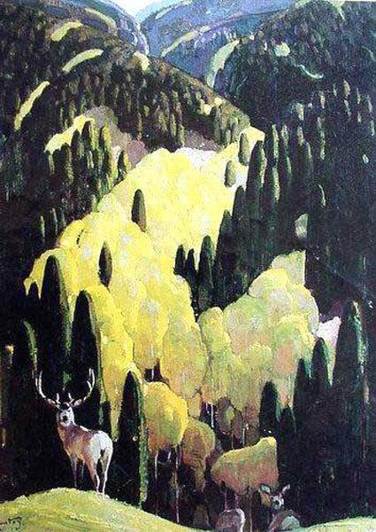 Deer Paintings N055