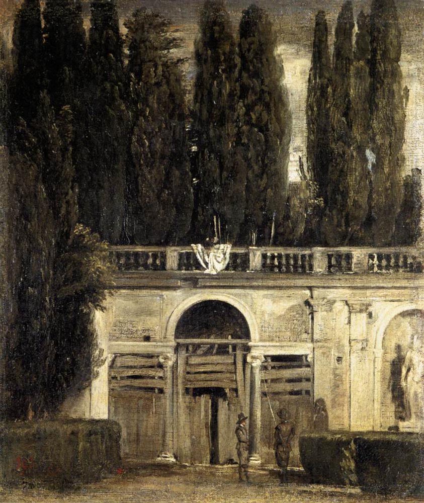 Villa Medici Grotto Loggia Facade