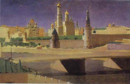 View Of The Kremlin From The Zamoskvorechye District