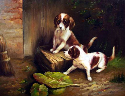 Dogs Paintings N052