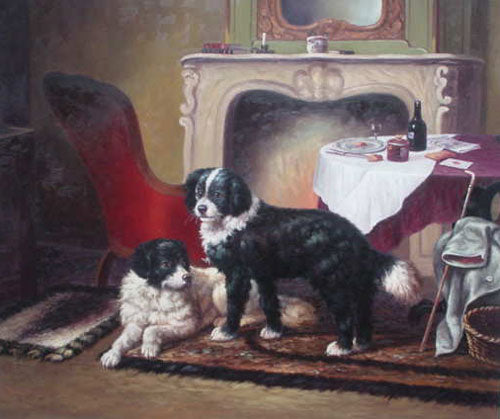 Dogs Paintings N055