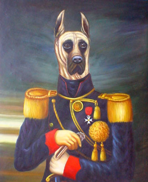 Dogs Paintings N069