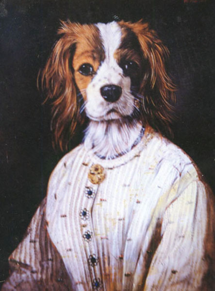 Dogs Paintings N070