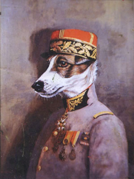 Dogs Paintings N072