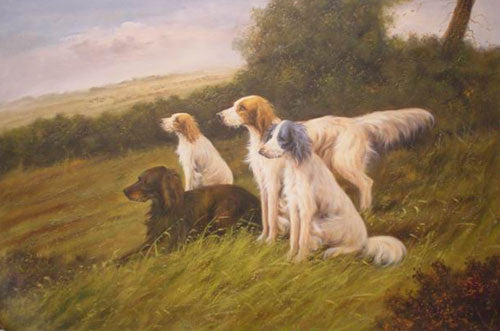 Dogs Paintings N081