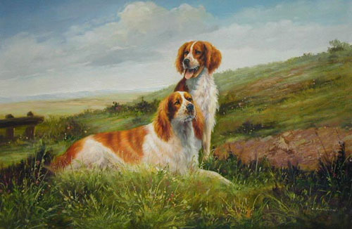 Dogs Paintings N083