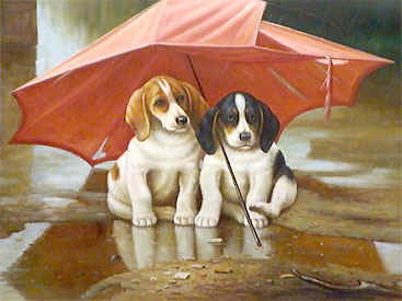 Dogs Paintings N084