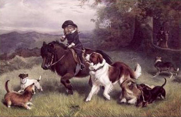 Dogs Paintings N086