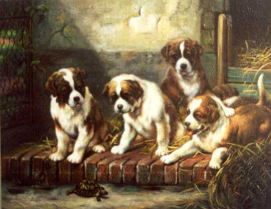 Dogs Paintings N089