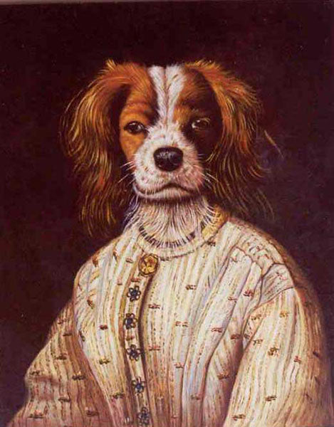 Dogs Paintings N091