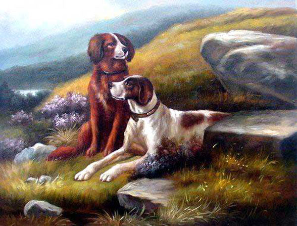 Dogs Paintings N105