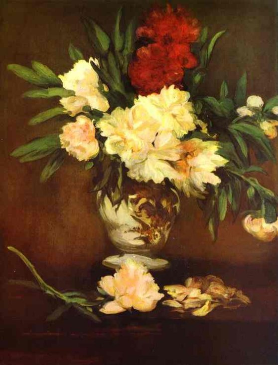 Peonies in a Vase