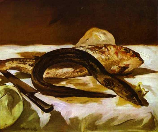 Still Life with Eel and Red Muller