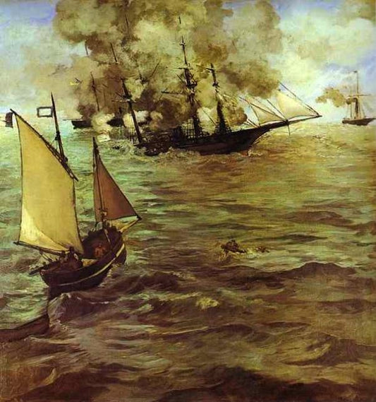 The Battle of the Kearsarge and the Alabama