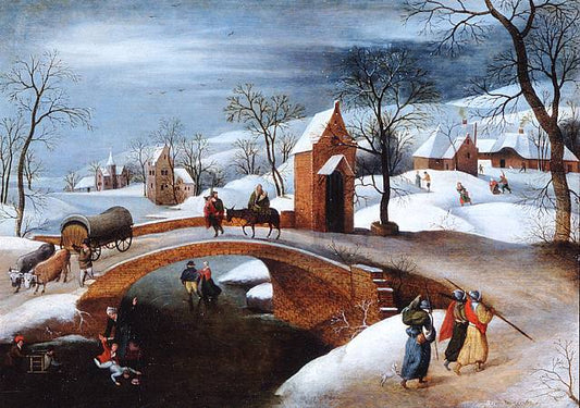 Winter Landscape With Flight Into Egypt