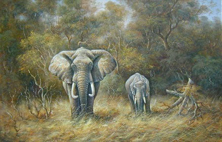 Elephant Paintings N003