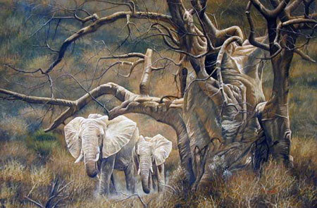 Elephant Paintings N006