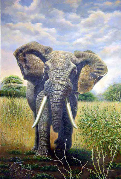 Elephant Paintings N008