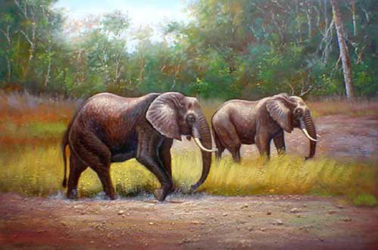 Elephant Paintings N009