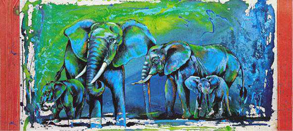 Elephant Paintings N010