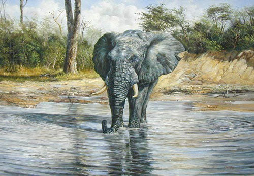 Elephant Paintings N013