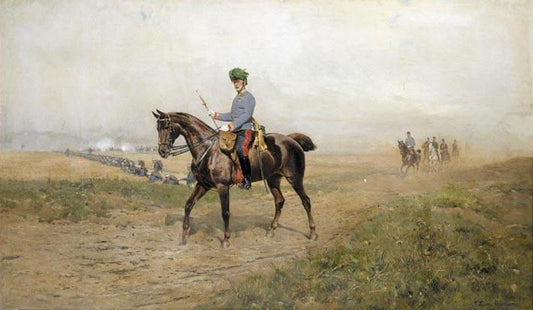 Equestrian Portrait of Archduke Albrecht