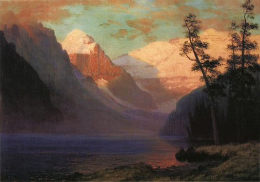 Evening Glow, Lake Louise