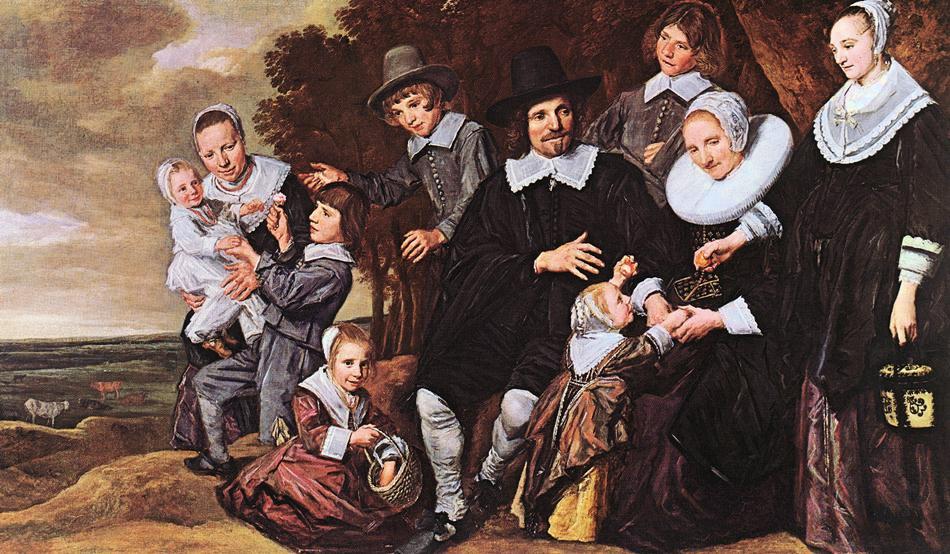 Family Group in a Landscape