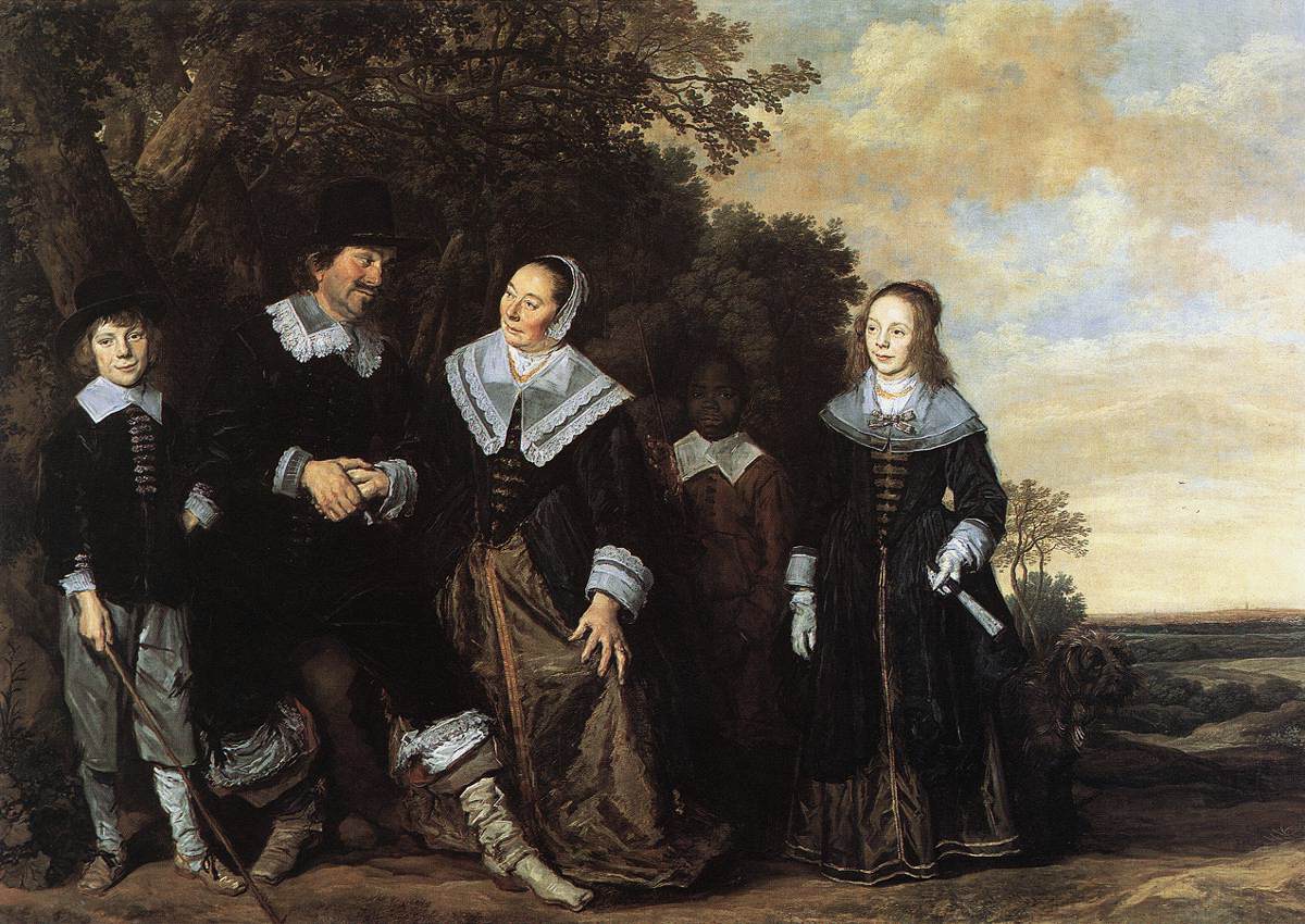 Family Group in a Landscape II