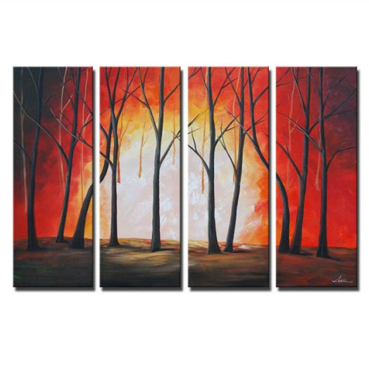 Fiery Forest