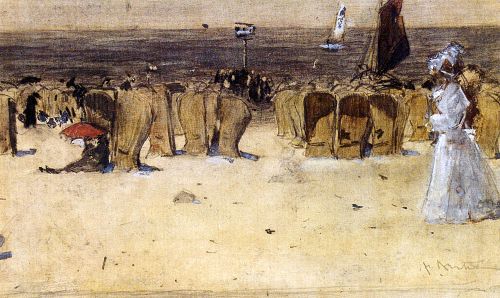 Figures On The Beach Scheveningen