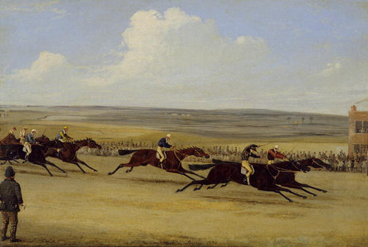 The 1850 Cambridgeshire Stakes The Finish