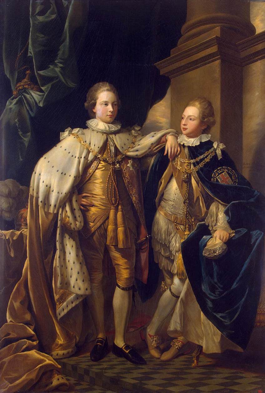 George, Prince of Wales, and Prince Frederick