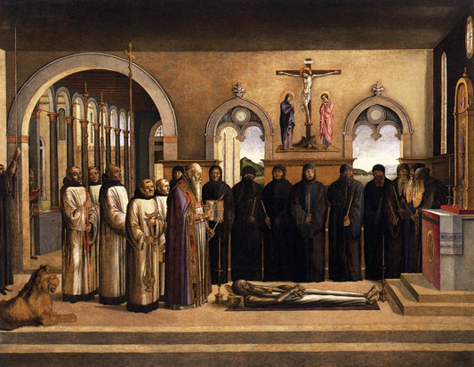 Funeral of St Jerome