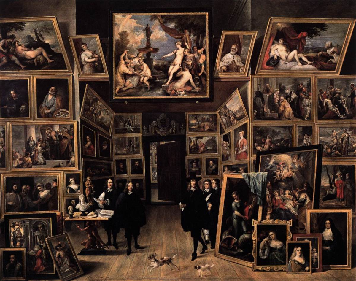 Archduke Leopold Wilhelm in his Gallery