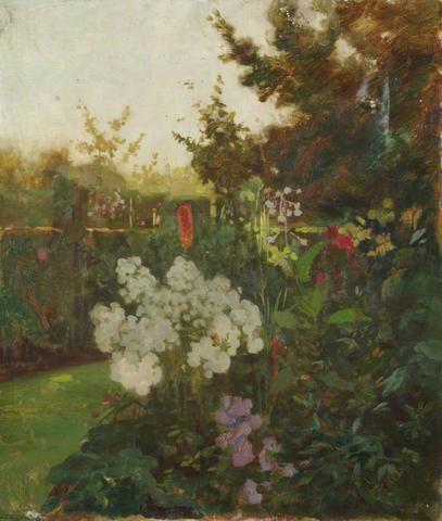 Garden Flower Scene