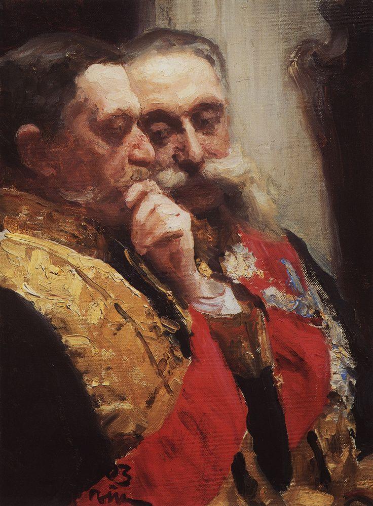 Ivan Logginovich Goremykin and Nikolai Nikolayevich Gerard