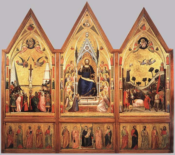 The Stefaneschi Triptych verso