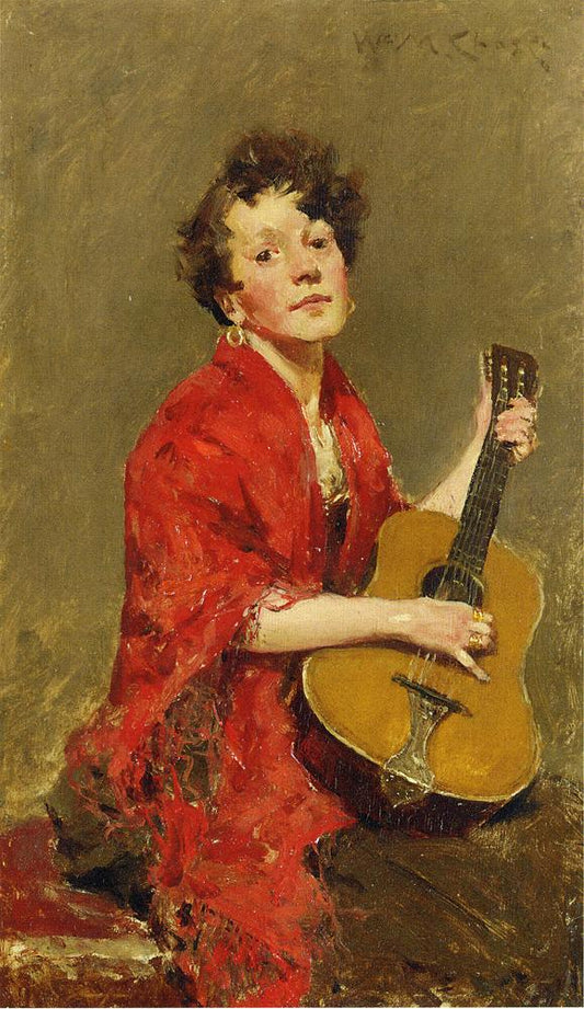 Girl With Guitar